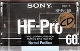 Compact Cassette: Sony  - HF-Pro 60