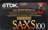 Compact Cassette: TDK  - SA-XS 100