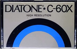 Compact Cassette: Mitsubishi Diatone - X 60