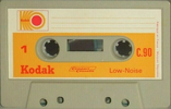 Compact Cassette: Unknown Kodak -  90