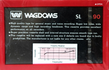 Compact Cassette: Unknown Wagdoms - SL 90