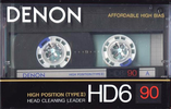 Compact Cassette: Nippon Columbia / Denon Denon - HD6 90