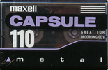 Compact Cassette: Maxell / Hitachi Maxell - Capsule 110