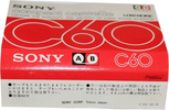 Compact Cassette: Sony  -  60