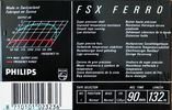 Compact Cassette: ICM Philips - FSX Ferro 90