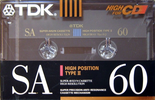 Compact Cassette: TDK  - SA 60