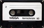 Compact Cassette: Unknown Wega -  90