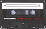 Compact Cassette:  Samsung - XM-1 90