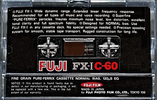 Compact Cassette: FUJI Fuji - FX-I 60