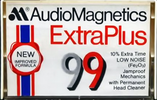 Compact Cassette:  Audio Magnetics - Extra Plus 99