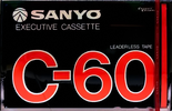 Compact Cassette:  Sanyo -  60