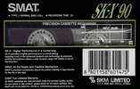 Compact Cassette: Sunkyong Magnetic Limited (SKM) Smat - SK-X 90