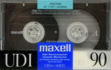 Compact Cassette: Maxell / Hitachi Maxell - UDI 90