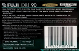 Compact Cassette: FUJI Fuji - DR-I 90