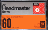 Compact Cassette: BASF  - Headmaster Series 60