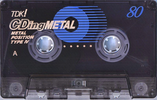 Compact Cassette: TDK  - CDing Metal 80