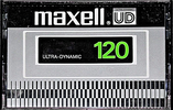 Compact Cassette Maxell UD 120 Type I Normal 1977 Europe