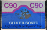 Compact Cassette: Unknown Silver Sonic -  90