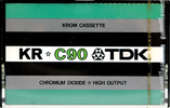 Compact Cassette: TDK  - KR Krom 90