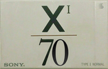 Compact Cassette: Sony  - XI 70