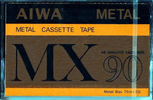 Compact Cassette:  Aiwa - MX 90