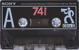 Compact Cassette: Sony  - CDix II 74