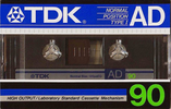 Compact Cassette: TDK  - AD 90