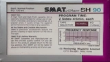 Compact Cassette Smat SH 90 Type I Normal 1984 Iran