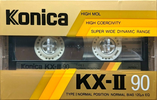 Compact Cassette:  Konica - KX-II 90