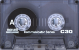 Compact Cassette: Maxell / Hitachi Maxell - Communicator Series 30