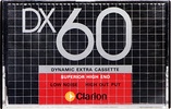 Compact Cassette Clarion DX 60 Type I Normal 1978 Japan