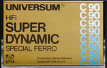 Compact Cassette:  Universum - Super Dynamic 90