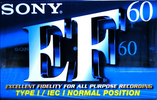 Compact Cassette: Sony  - EF 60