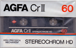 Compact Cassette: AGFA  - Stereochrom HD 60