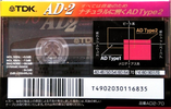 Compact Cassette: TDK  - AD2 70