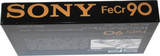 Compact Cassette: Sony  - FeCr 90