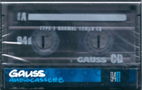 Compact Cassette: Unknown Gauss -  94