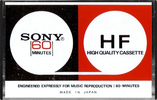 Compact Cassette: Sony  - HF 60