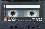 Compact Cassette: BASF  - Chromdioxid Super 90