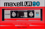 Compact Cassette: Maxell / Hitachi Maxell - UR 90