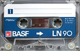 Compact Cassette: BASF  - LN 90