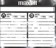 Compact Cassette: Maxell / Hitachi Maxell - UDII-CD 120