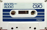 Compact Cassette: Unknown Boots Audio -  90