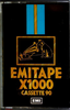 Compact Cassette:  EMITAPE - X1000 90