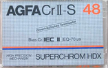 Compact Cassette: AGFA  - Superchrom HDX 48