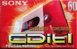 Compact Cassette: Sony  - CDit I 60