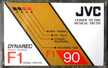 Compact Cassette:  JVC - F1 90