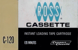 Compact Cassette:  Ross -  120