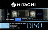 Compact Cassette: Maxell / Hitachi Hitachi - DL 90