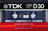 Compact Cassette: TDK  - D 30